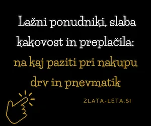 Lažni ponudniki, slaba kakovost in preplačila: na kaj paziti pri nakupu drv in pnevmatik | zLATA-LETA.SI