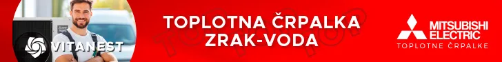 toplotne črpalke MITSUBISHI ELECTRIC | Vitanest